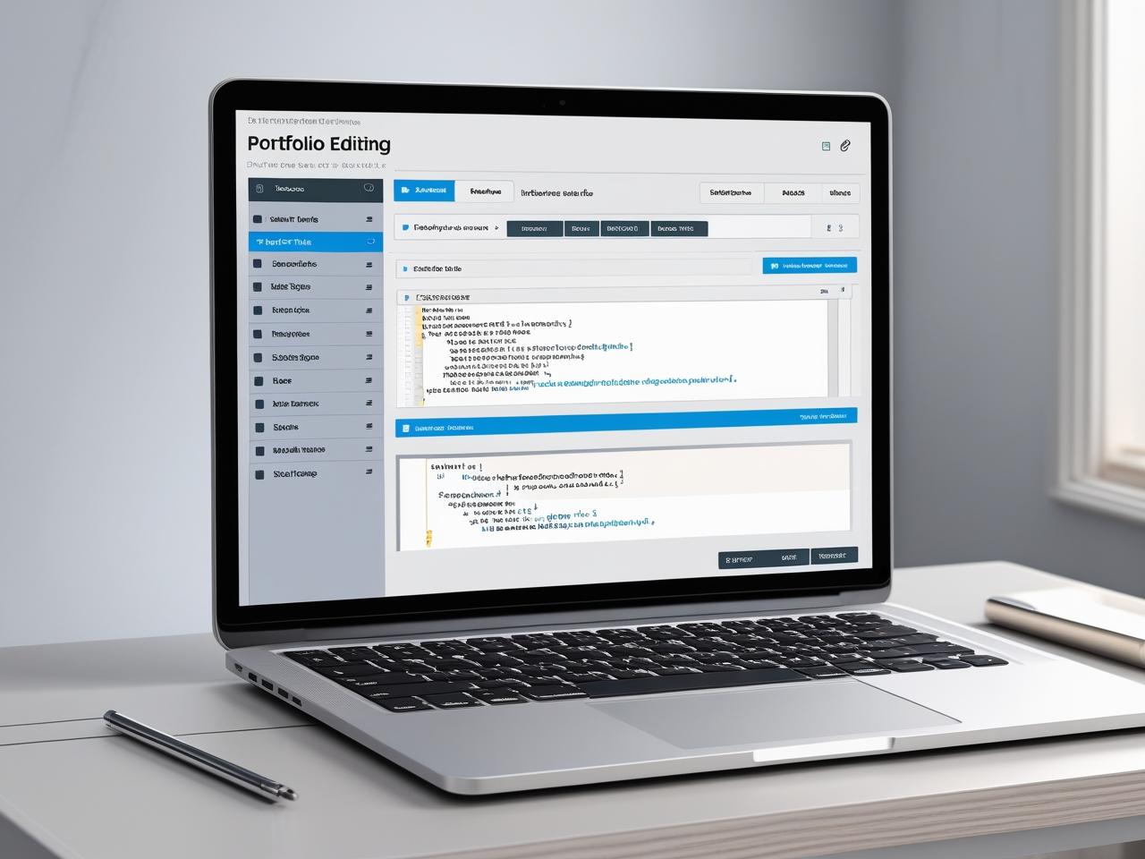 Example of an easy editing workflow