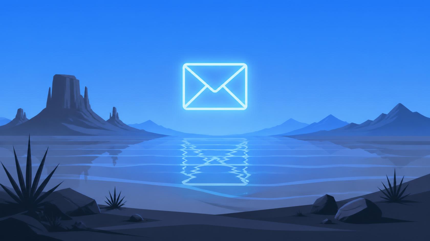 Line chart showing email marketing revenue and engagement spiking early then declining over months